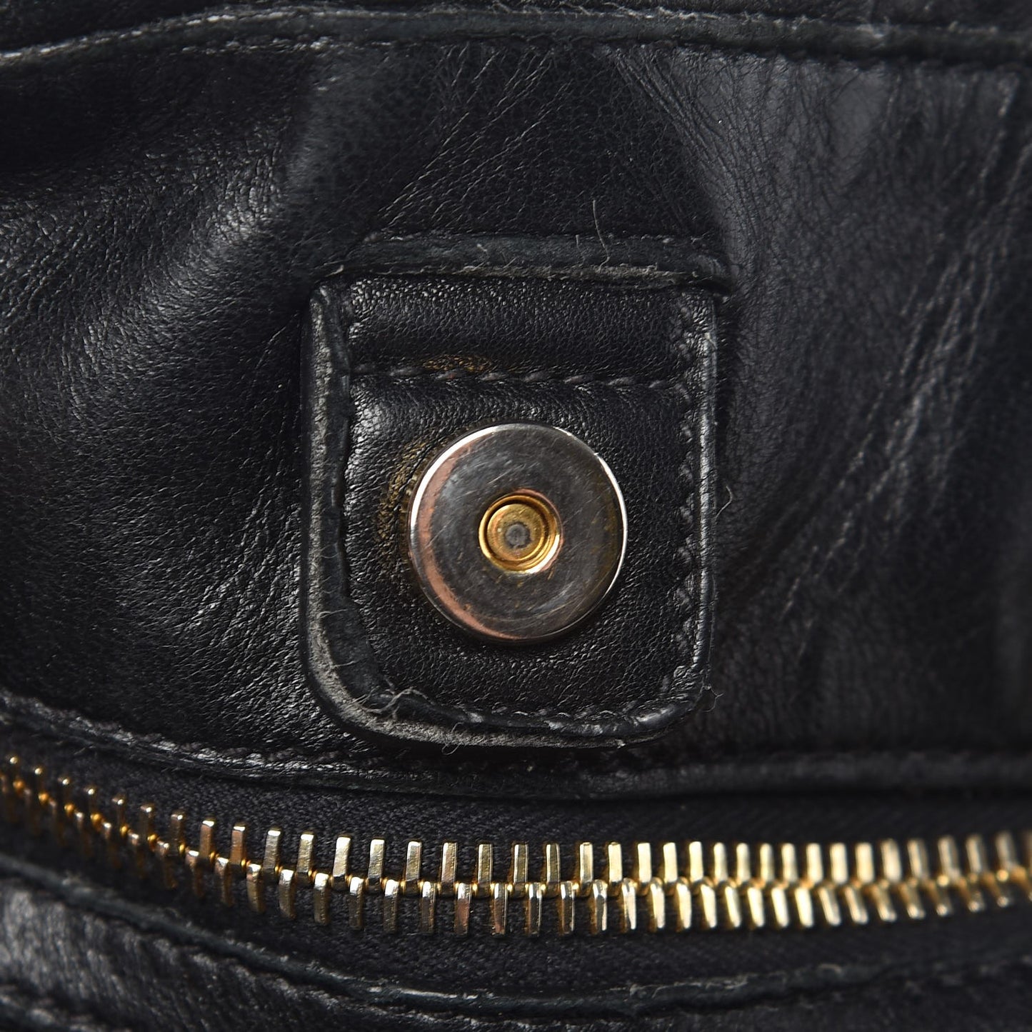 Nappa Gaufre Tote Black