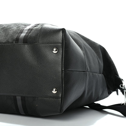 Gucci Nylon Monogram XL Duffle Bag Black 8 of 8