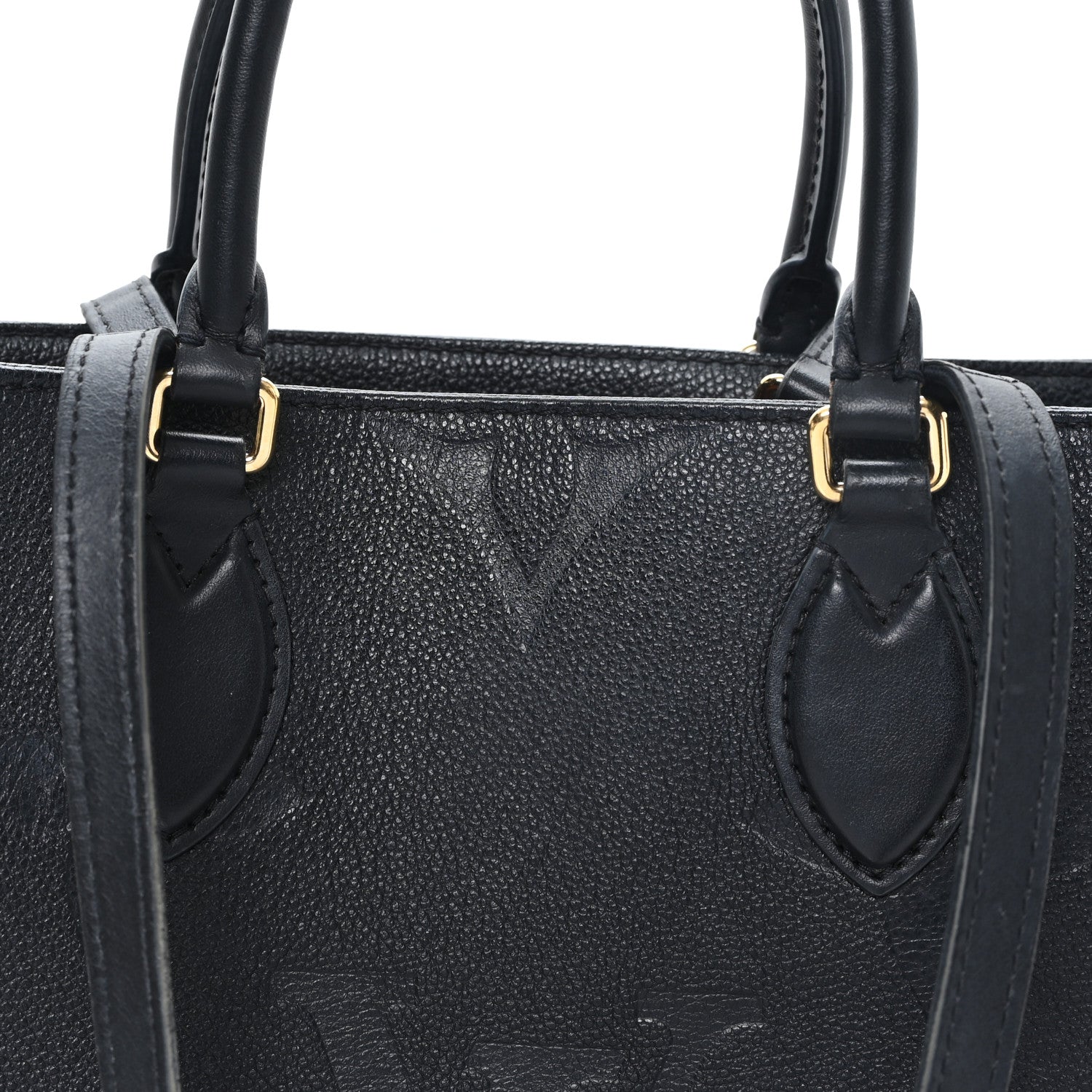 Louis Vuitton Empreinte Monogram Giant Onthego MM Black 7 of 10