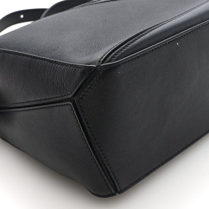 Loewe Calfskin Small Puzzle Bag Black 8 of 9