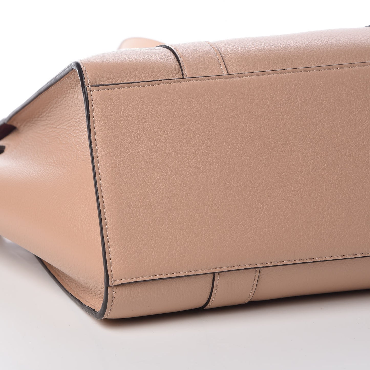 Classic Grain Small Bayswater Zip Tote Blush