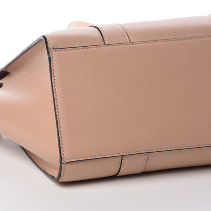 Mulberry Classic Grain Small Bayswater Zip Tote Blush 9 of 10