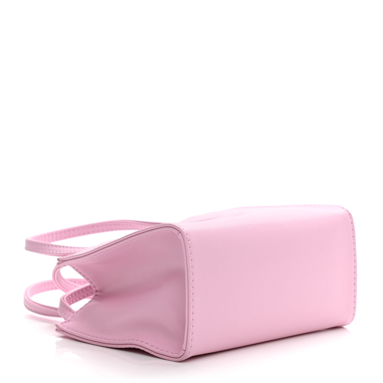 Telfar Vegan Leather Small Shopping Bag Bubblegum 4 of 8