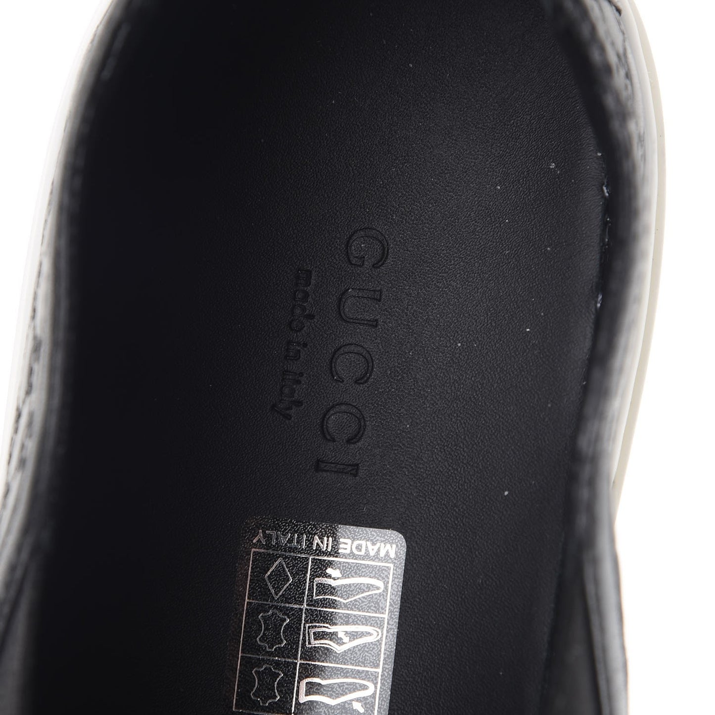 Microguccissima Slip On Sneakers 38.5 Black