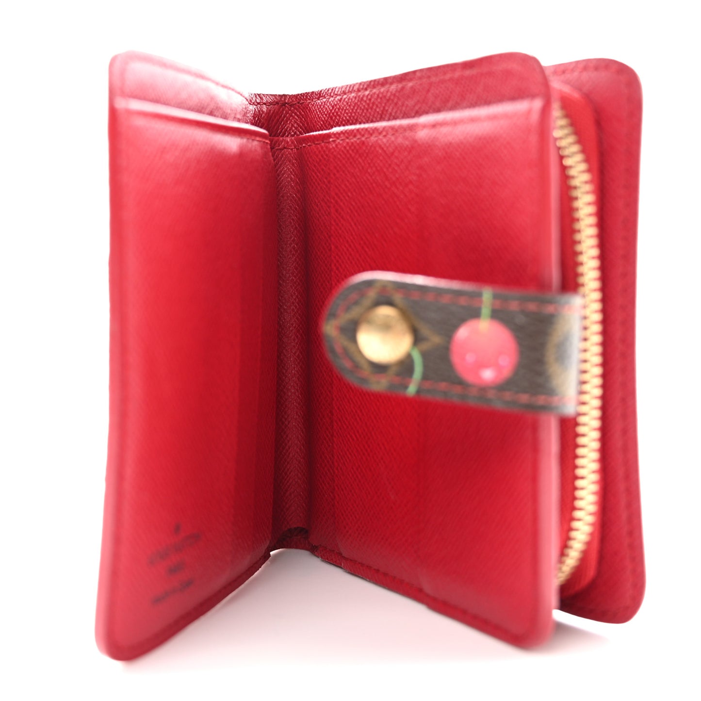 Monogram Cerises Compact Zippe Wallet