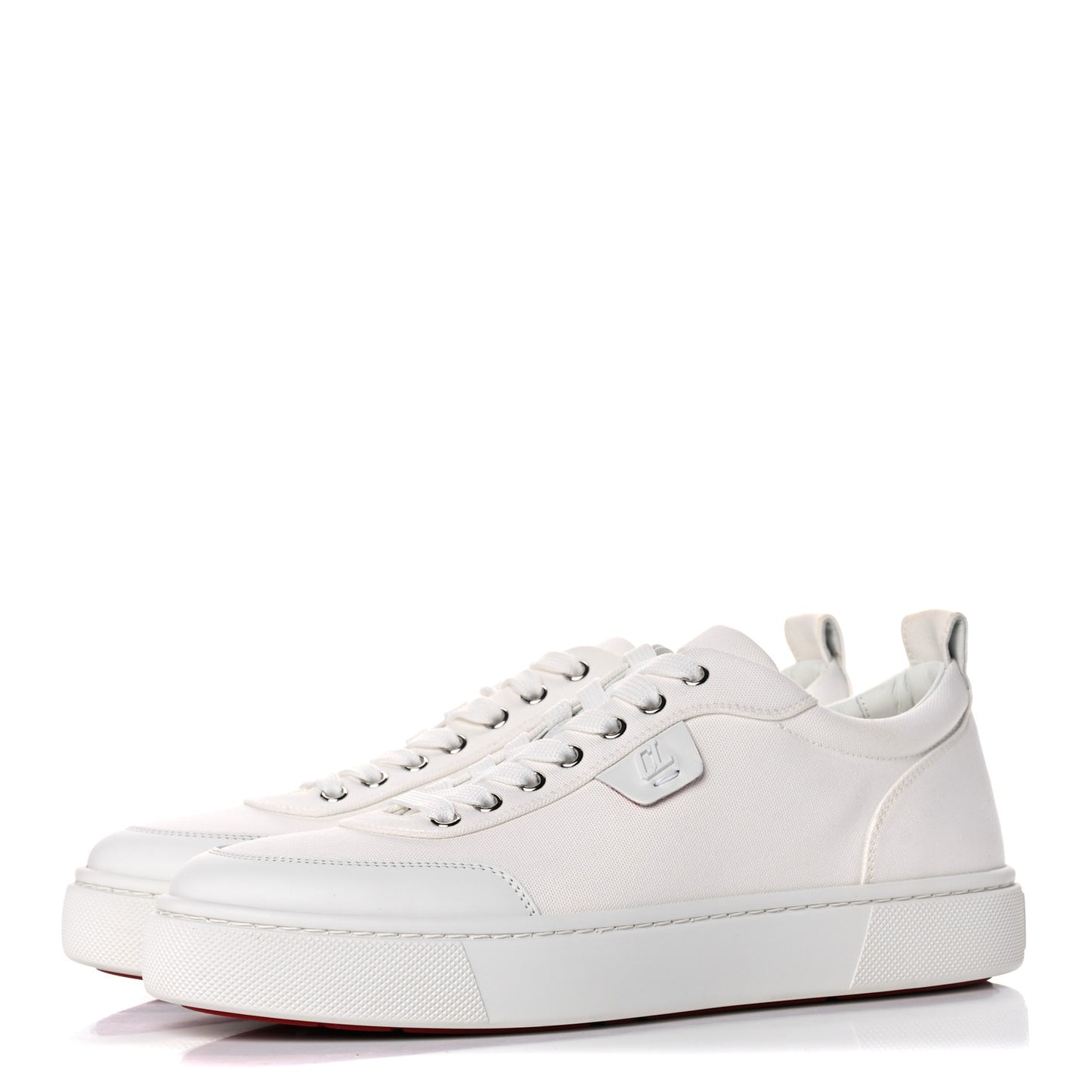 Canvas Simplerui Flat Sneakers 42 White