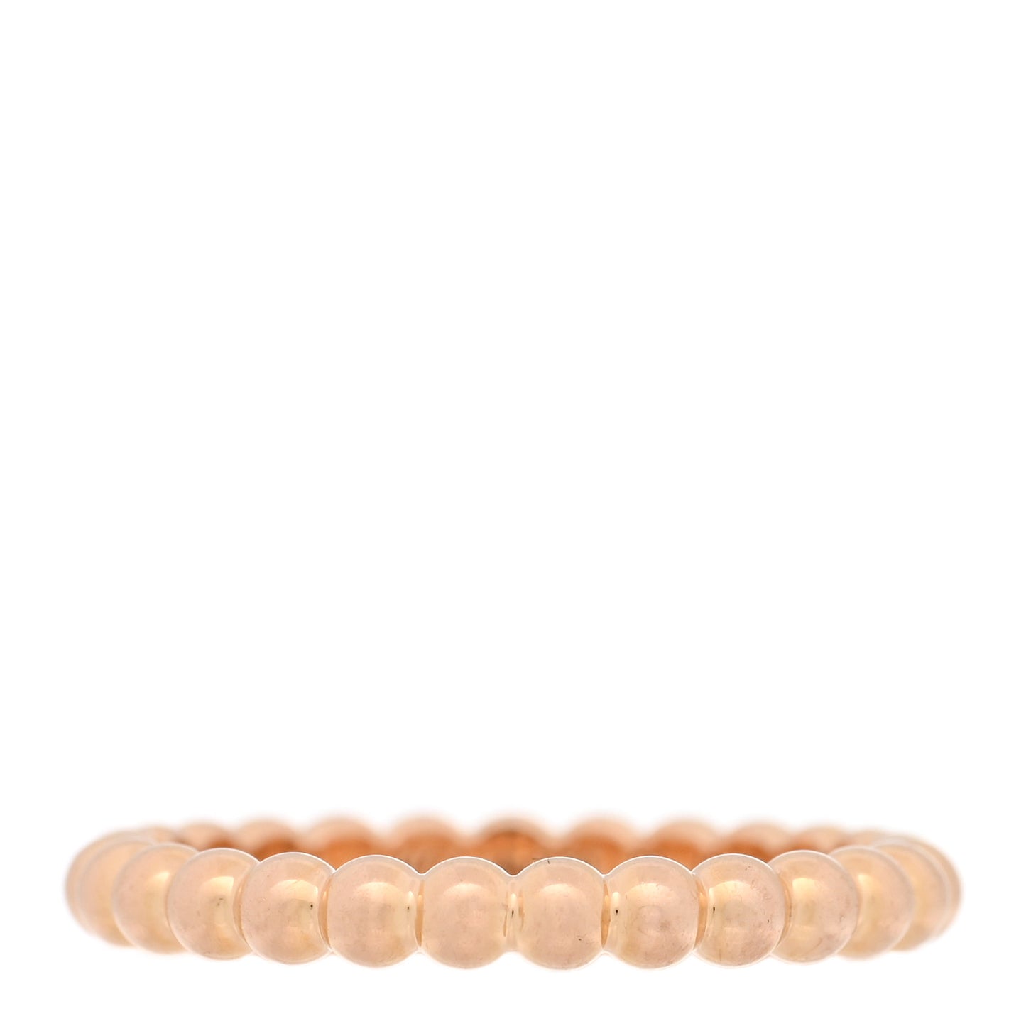 18K Rose Gold Medium  Perlee Ring 58 8.25