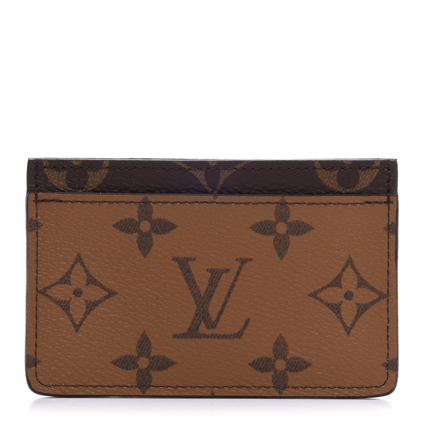 Reverse Monogram Card Holder
