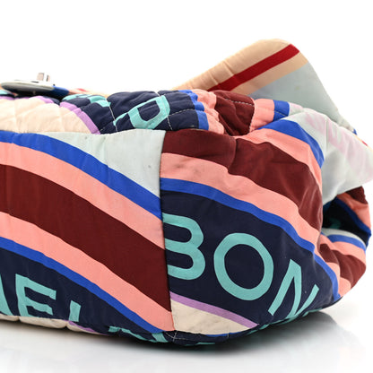 Chanel Fabric Quilted Printed XXL Flap Multicolor 8 of 12