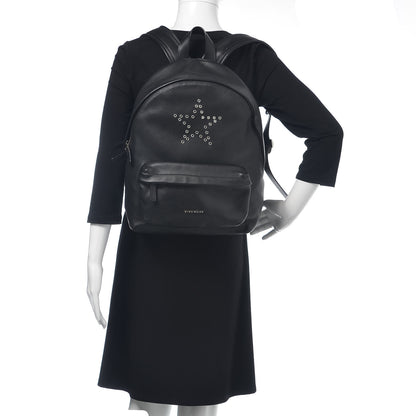 Givenchy Calfskin Studded Star Small Backpack Black 2 of 13