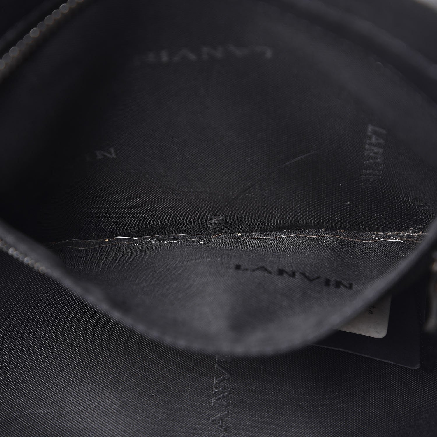 Lanvin Taurillion Madame Tourniquet PM Tote Black 7 of 14