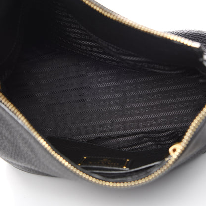 Prada Vitello Daino Hobo Black 5 of 12