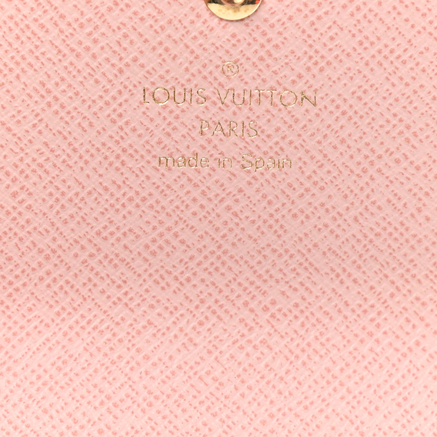 Monogram Rosalie Coin Purse Rose Ballerine