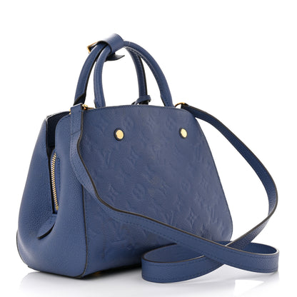 Louis Vuitton Empreinte Montaigne BB Denim 3 of 10