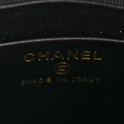 Chanel Tweed Quilted Mini Clutch With Chain Black White 6 of 10