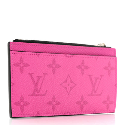 Louis Vuitton Taigarama Coin Card Holder Fuchsia 3 of 6