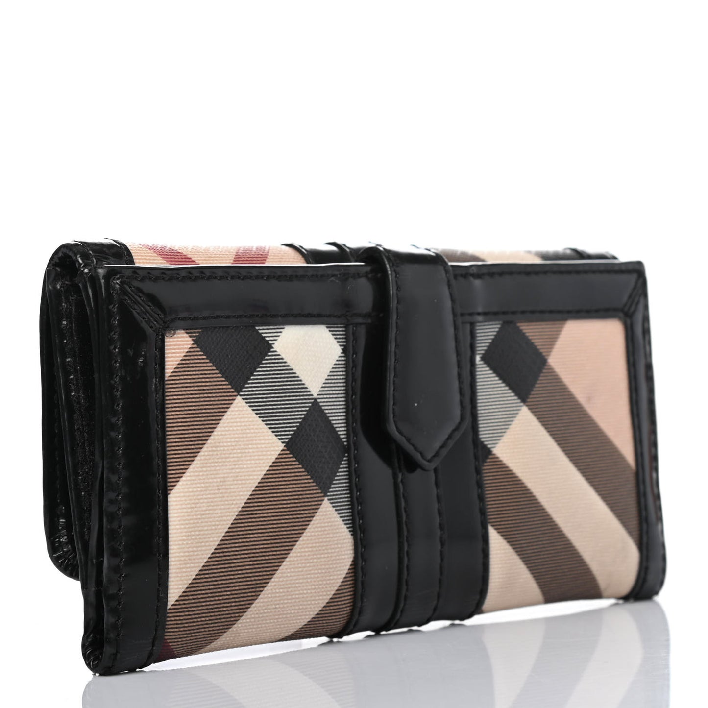 Patent Nova Check Penrose Wallet Black