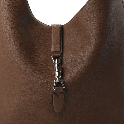 Gucci Soft Grained Calfskin Large Jackie Hobo Nut Brown 14 of 14