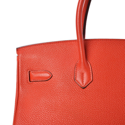 Hermes Togo Birkin 35 Capucine 27 of 35