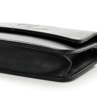 Chanel Caviar Timeless CC Wallet on Chain WOC Black 10 of 16