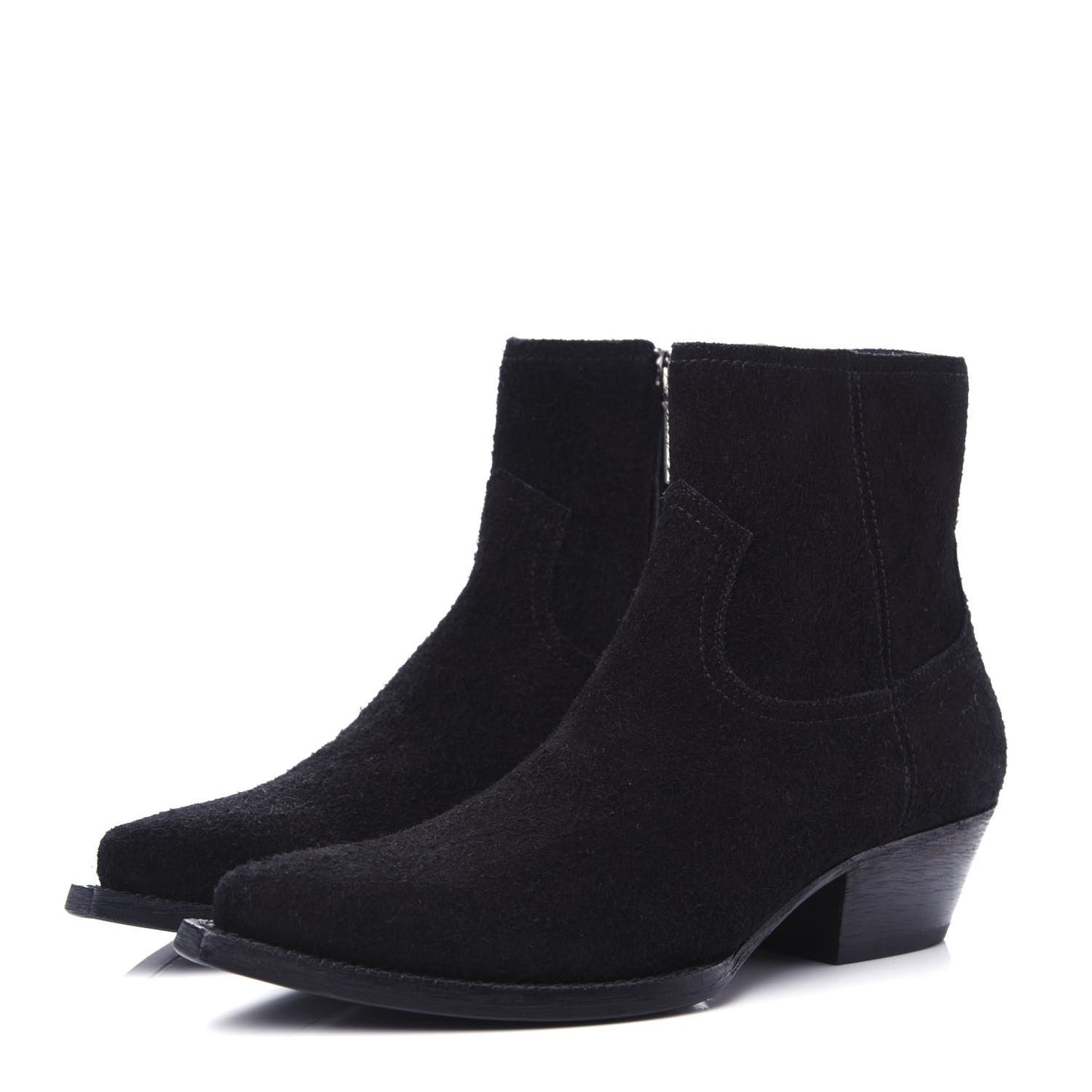 Suede Lukas Ankle Boots 38 Black