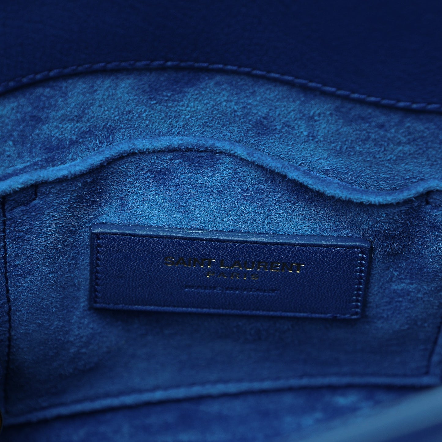 Calfskin Nano Sac De Jour Royal Blue