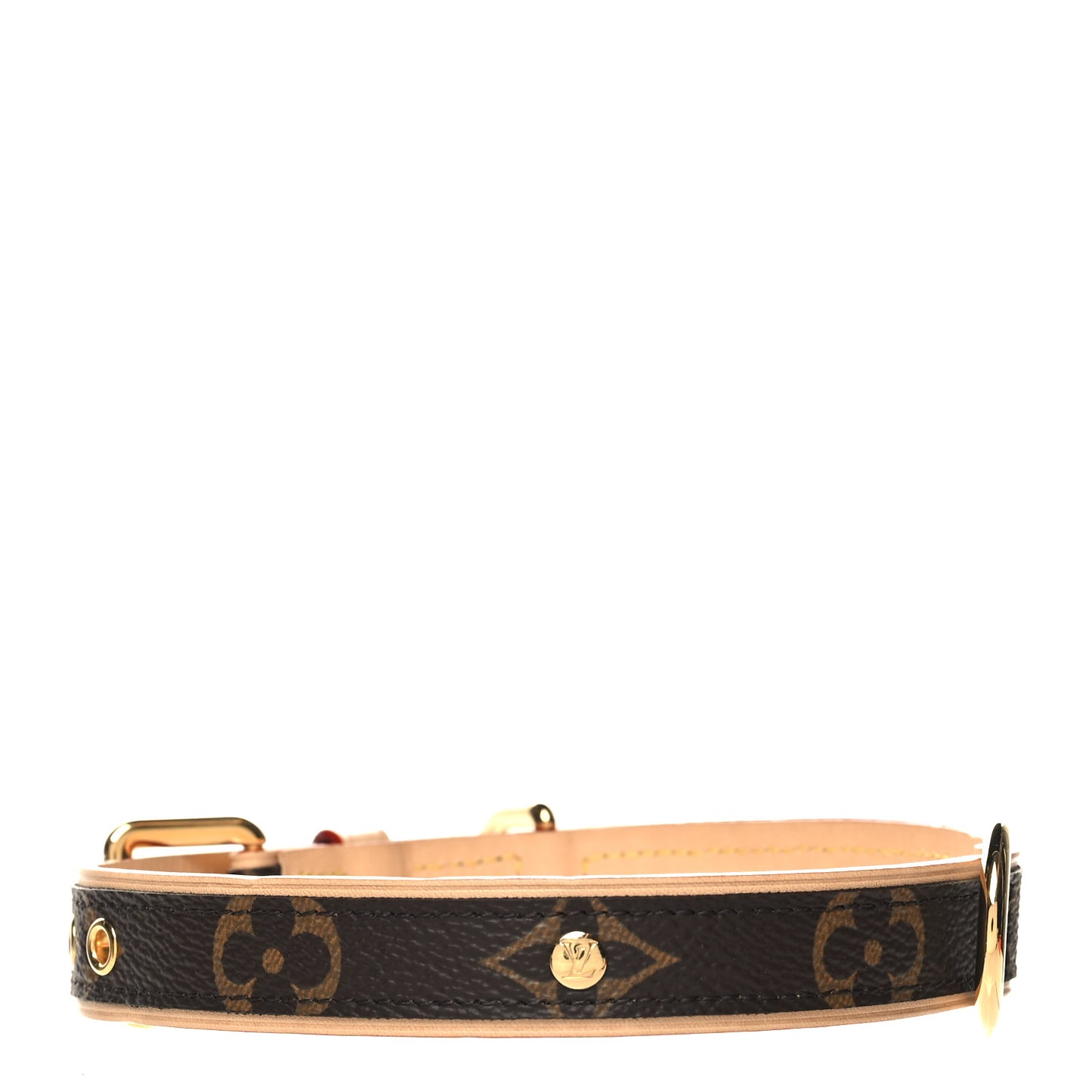Monogram Baxter Dog Collar