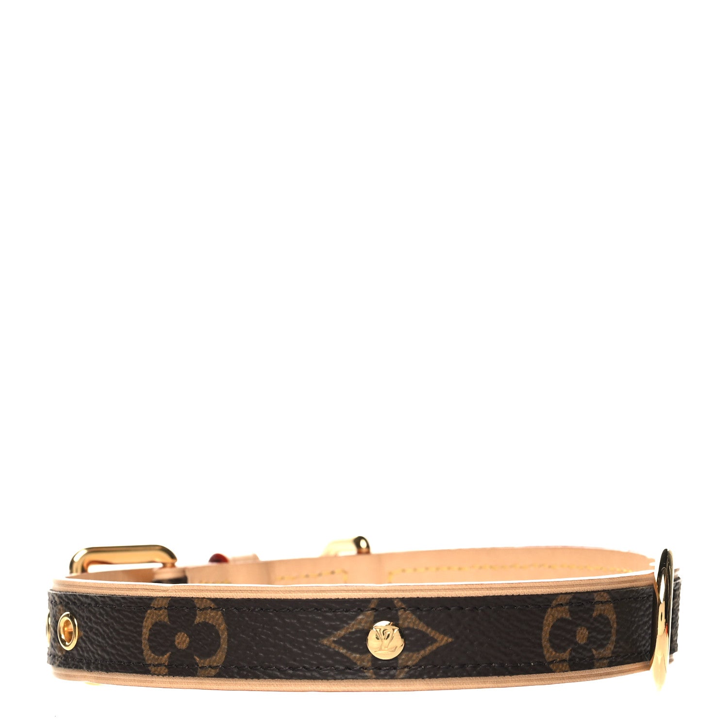 Louis Vuitton Monogram Baxter Dog Collar 2 of 9
