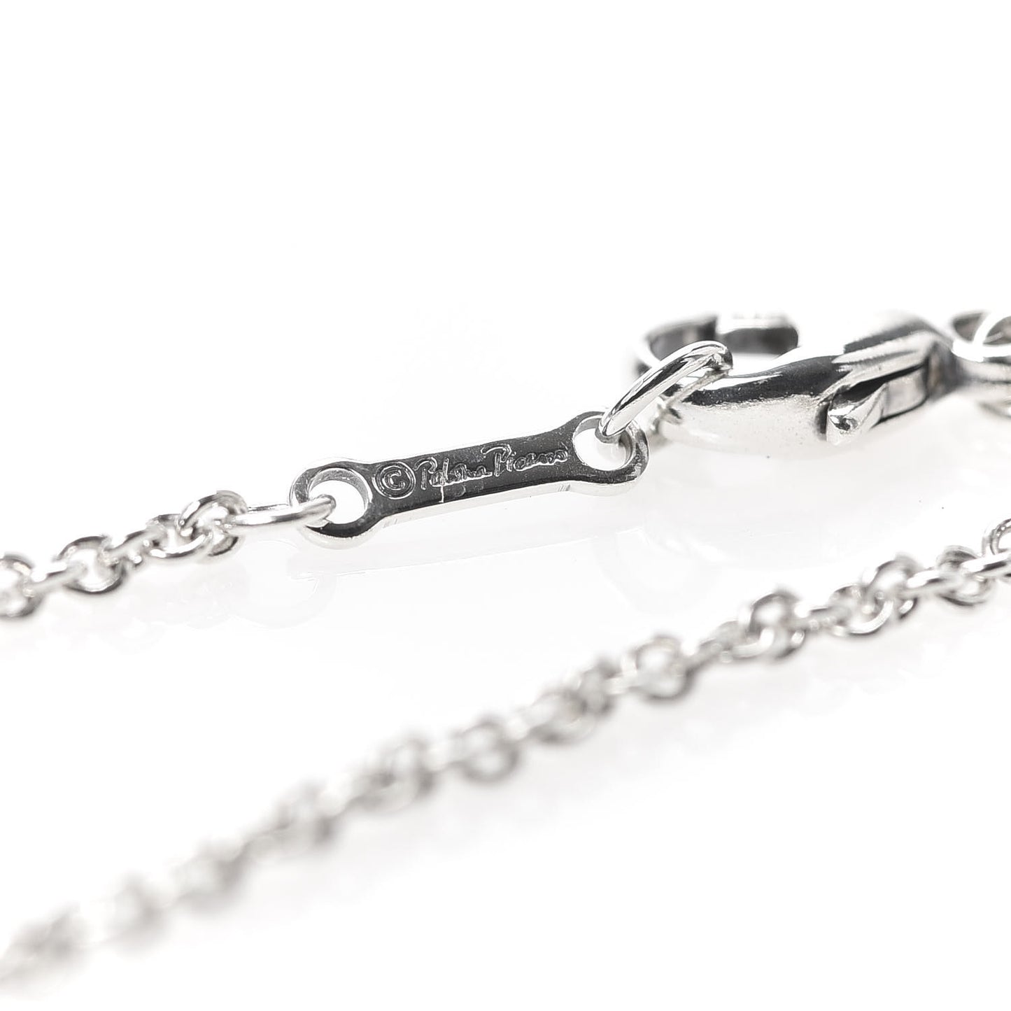 Sterling Silver Paloma Picasso Hammered Cross Bracelet