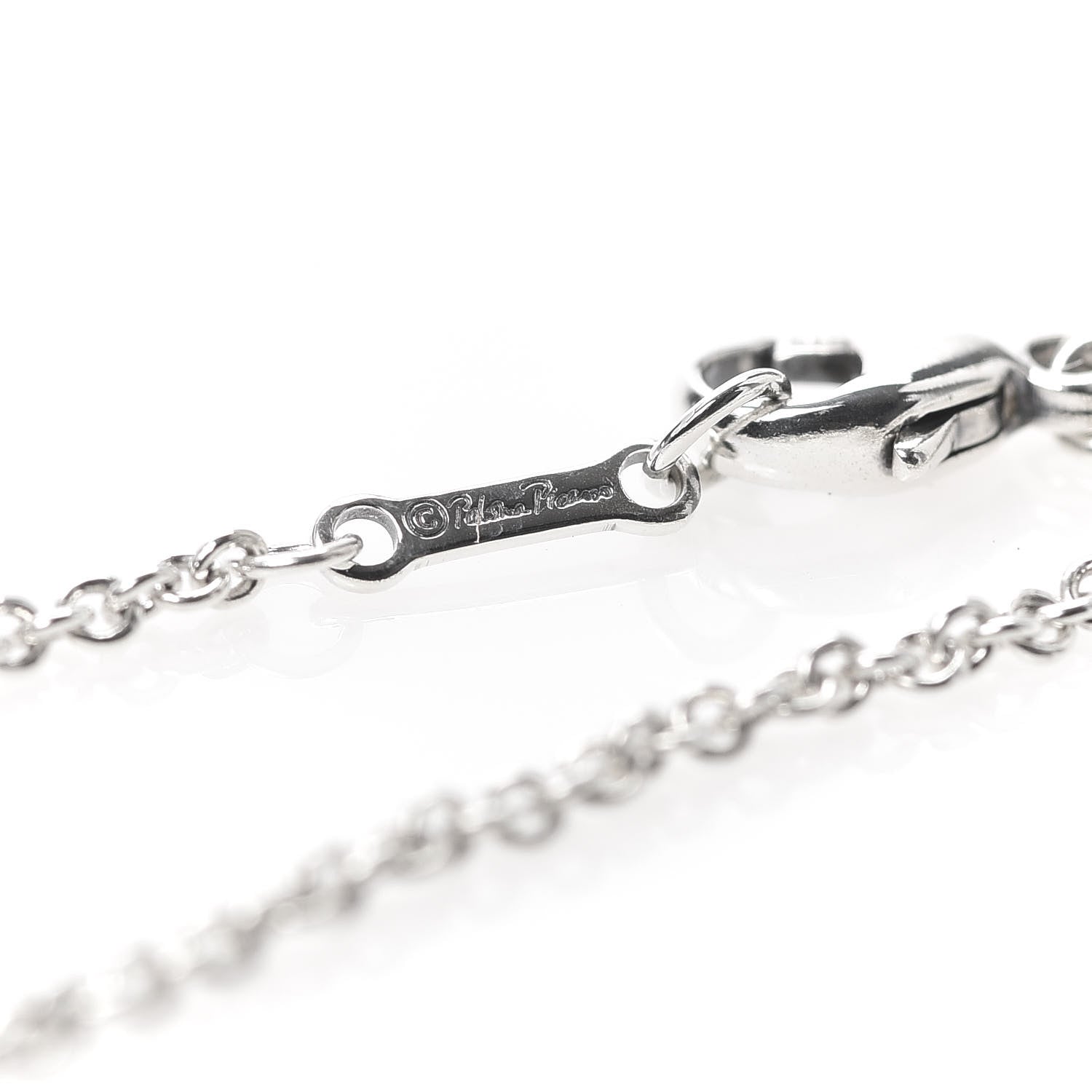 Tiffany Sterling Silver Paloma Picasso Hammered Cross Bracelet 6 of 6