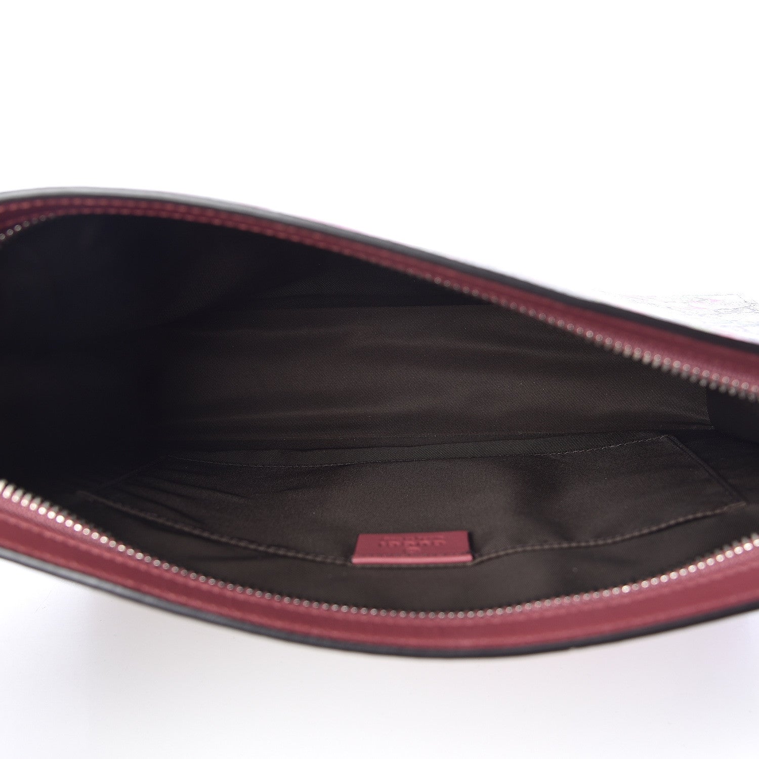 Gucci GG Supreme Monogram Blooms Large Cosmetic Case Beige Multicolor Dry Rose 5 of 8