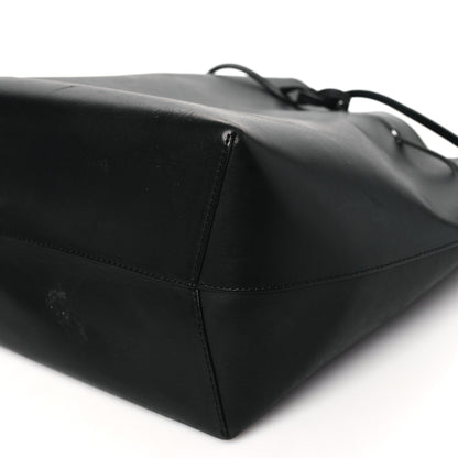 Mansur Gavriel Vegetable Tanned Calfskin Bucket Bag Black Dolly 9 of 14
