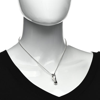 Hermes Sterling Silver PM Galop Pendant Necklace 2 of 5