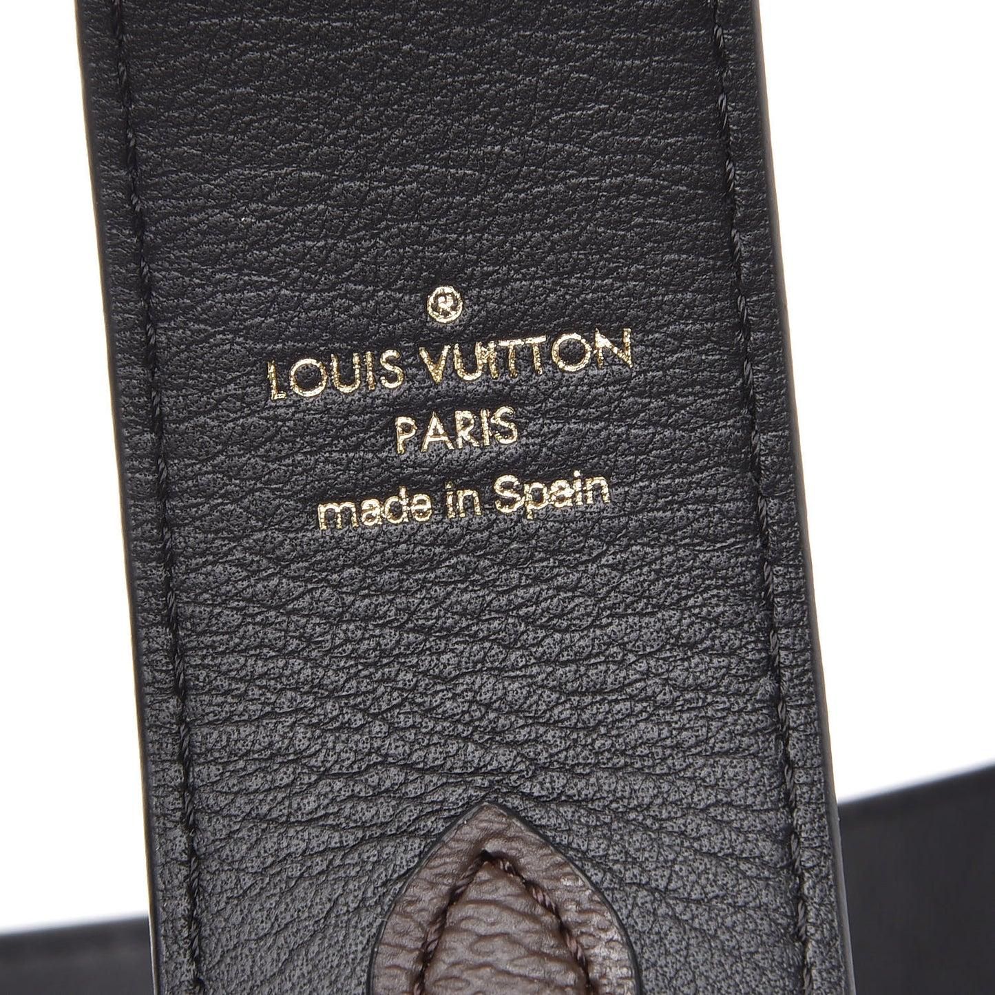 Monogram Bandouliere Shoulder Strap Black