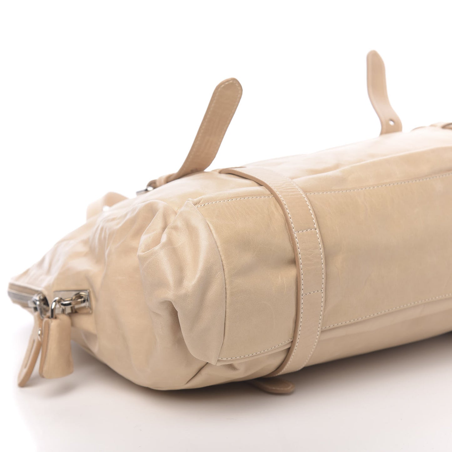 Nappa New Look Tote Beige