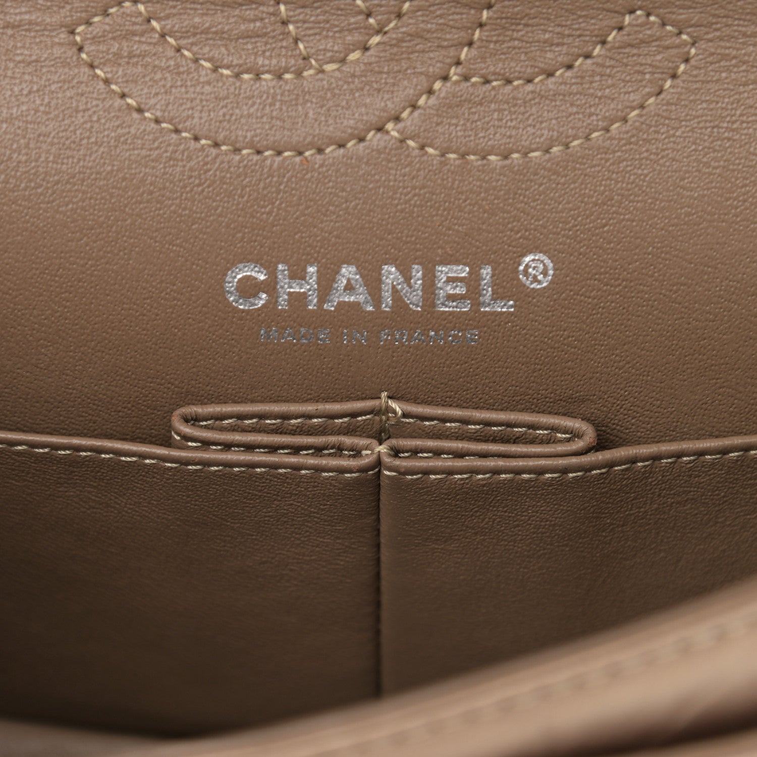 Chanel Aged Calfskin Quilted 2.55 Reissue 224 Flap Dark Gold 10 of 15