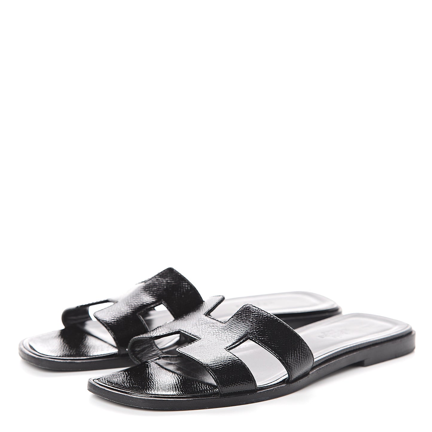 Patent Epsom Oran Sandals 37.5 Black