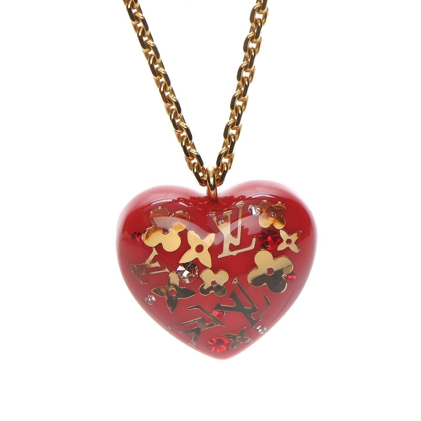 Inclusion Heart Necklace Pomme d'Amour