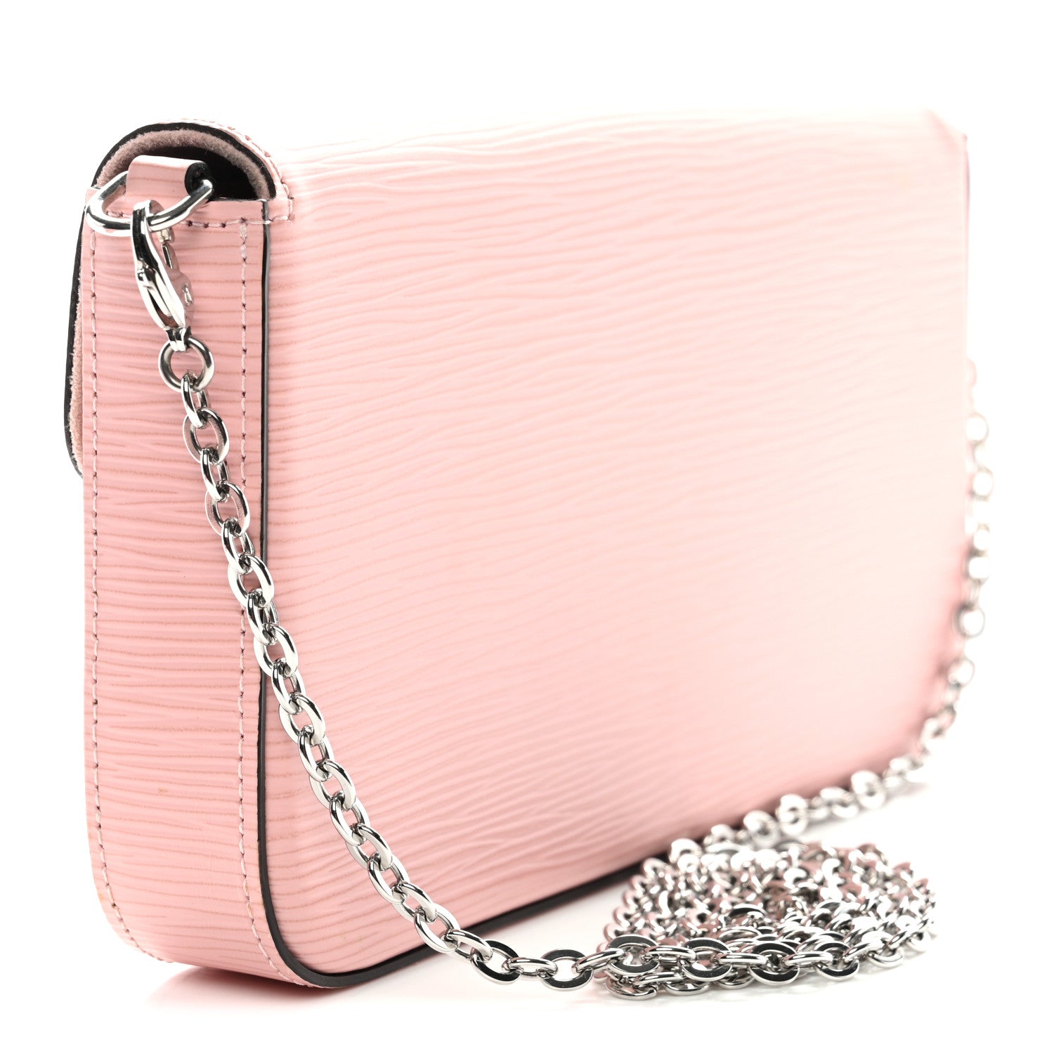 Louis Vuitton Epi Pochette Felicie Rose Ballerine 4 of 13