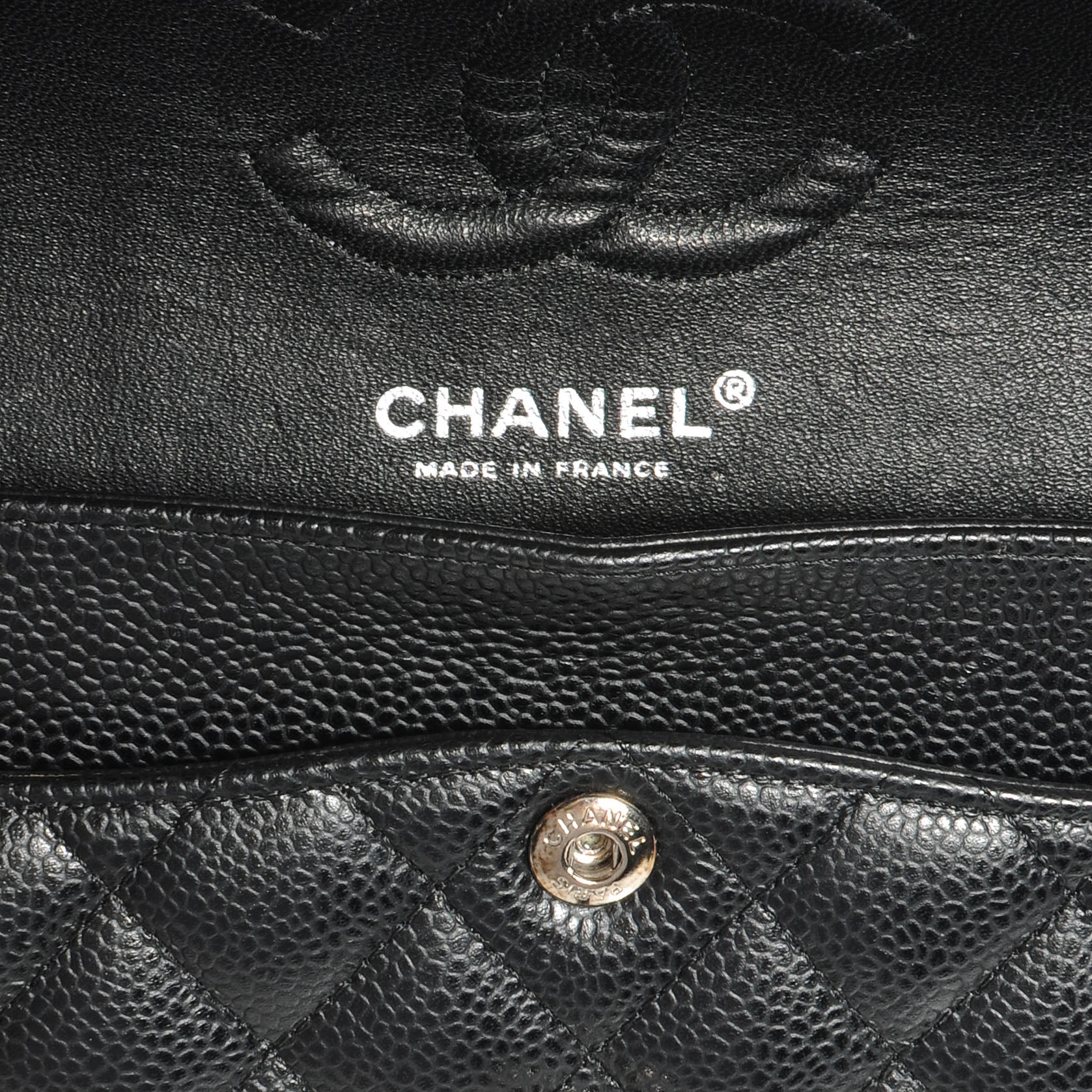 Chanel Caviar Quilted Small Double Flap Black 6 of 7