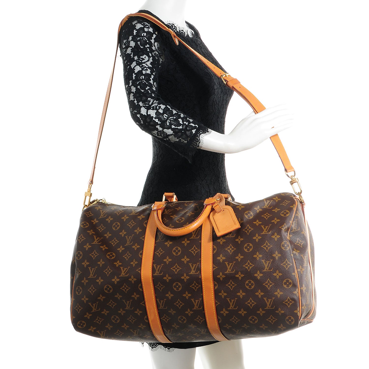 Louis Vuitton Monogram Keepall Bandouliere 50 2 of 9