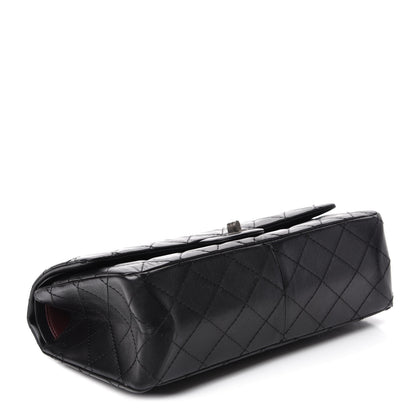 Chanel Aged Calfskin Quilted 2.55 Reissue 226 Flap Black 4 of 11