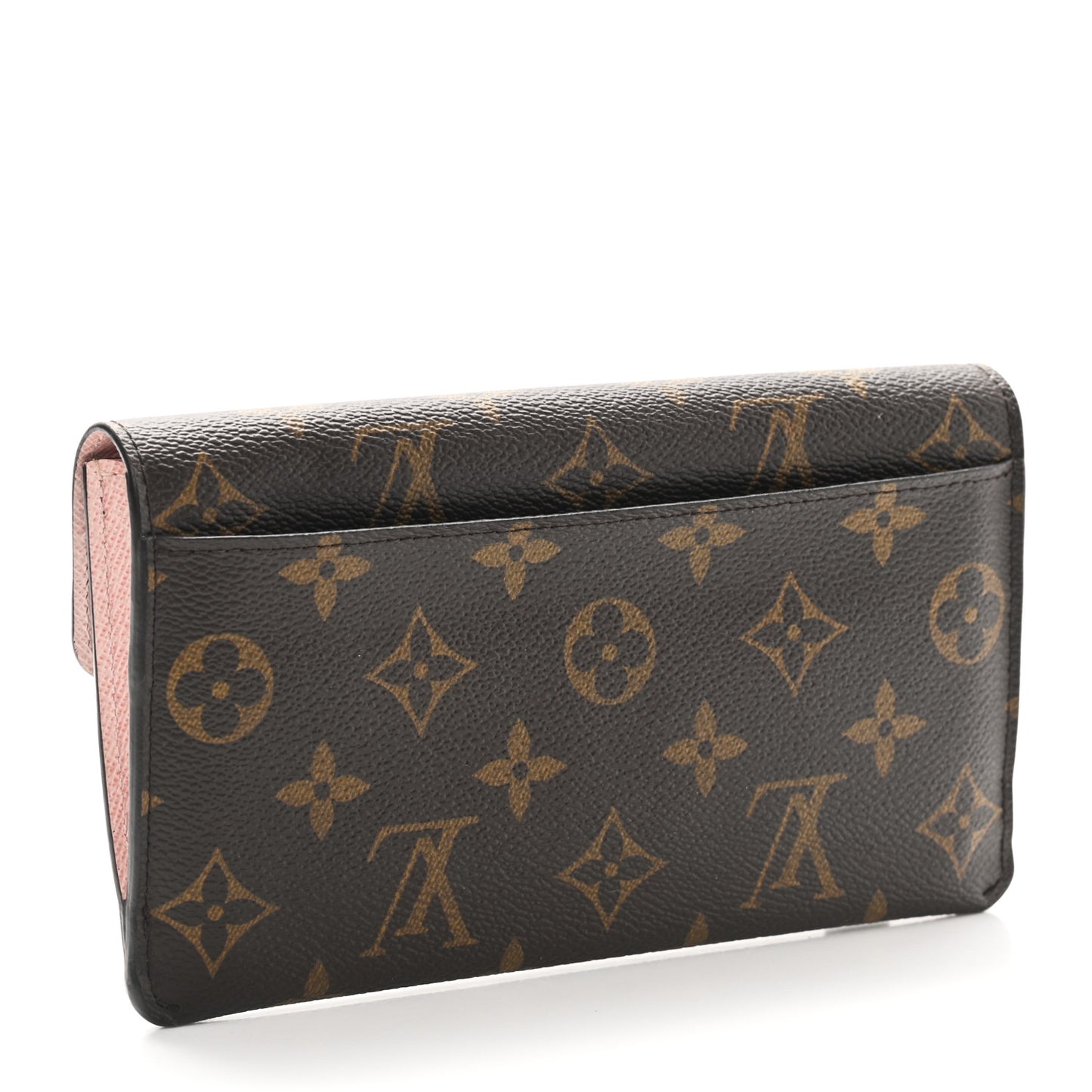 Monogram Jeanne Wallet Rose Ballerine