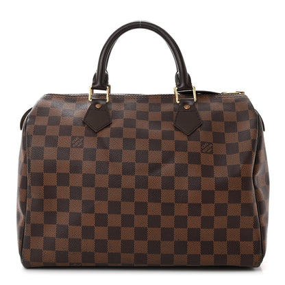 Louis Vuitton Damier Ebene Speedy 30 1 of 11