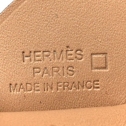 Hermes Milo Lambskin Matte Alligator Touch Grigri Rodeo Pegase Horse Bag Charm PM Chai 4 of 5