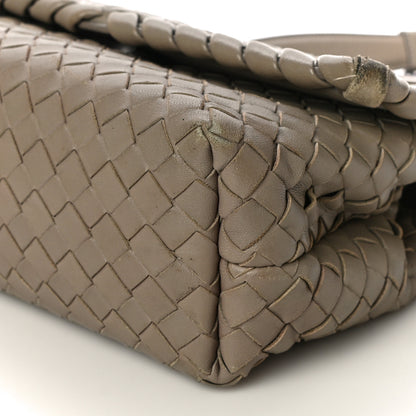 Bottega Veneta Nappa Intrecciato Baby Olimpia Shoulder Bag Mink 7 of 13