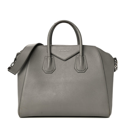 Givenchy Sugar Goatskin Medium Antigona Pearl Grey 1 of 22
