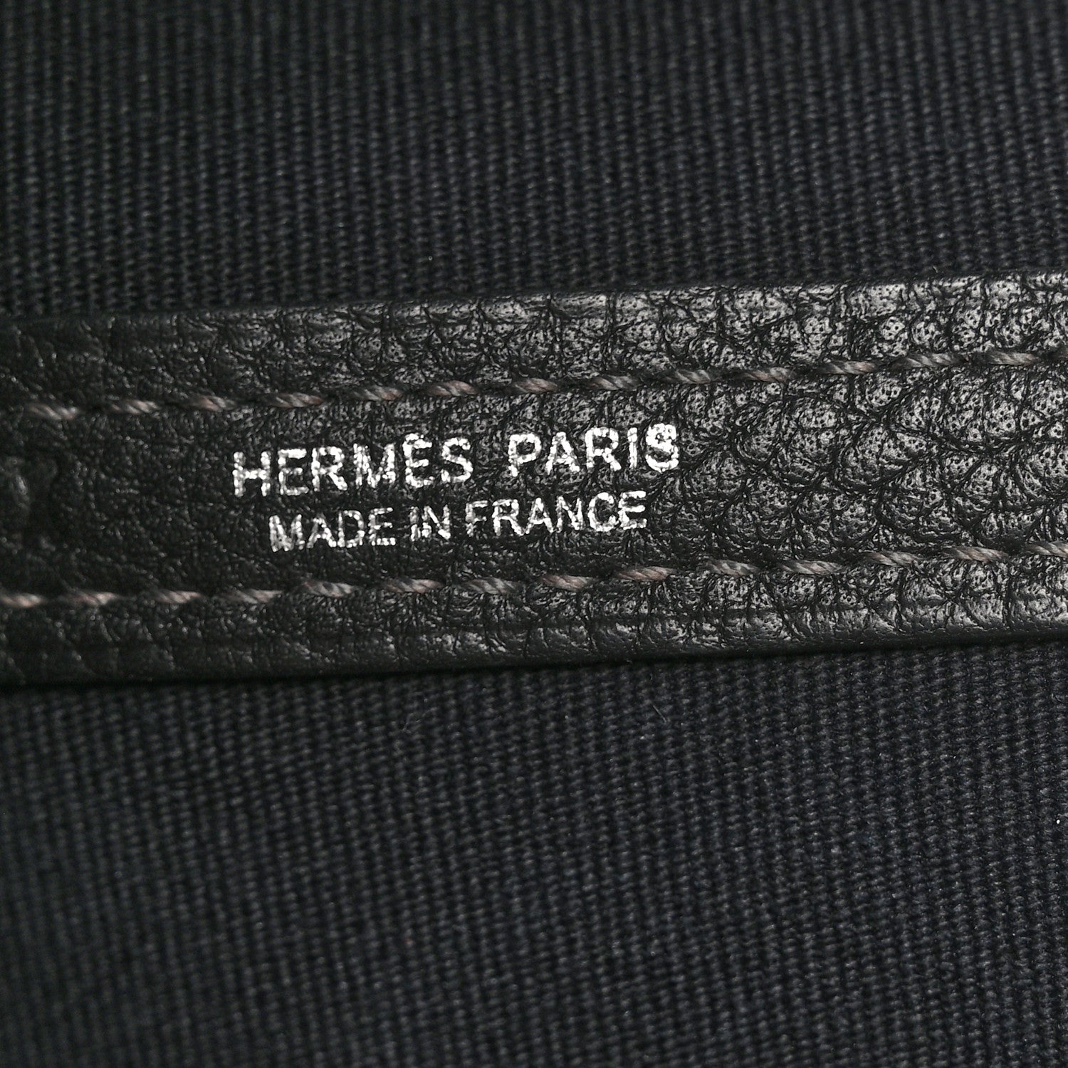 Hermes Toile Negonda Garden Party Tote 36 MM Black 5 of 10