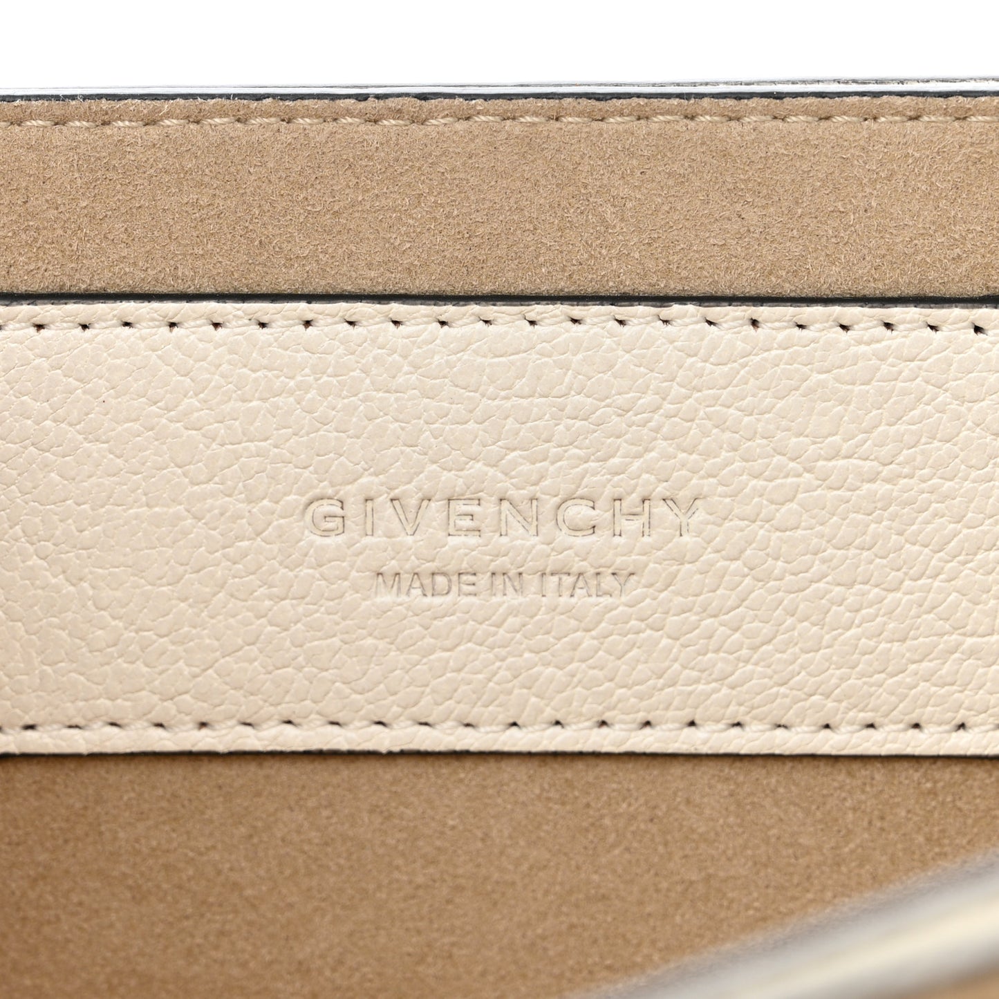 Goatskin Small GV3 Shoulder Bag White
