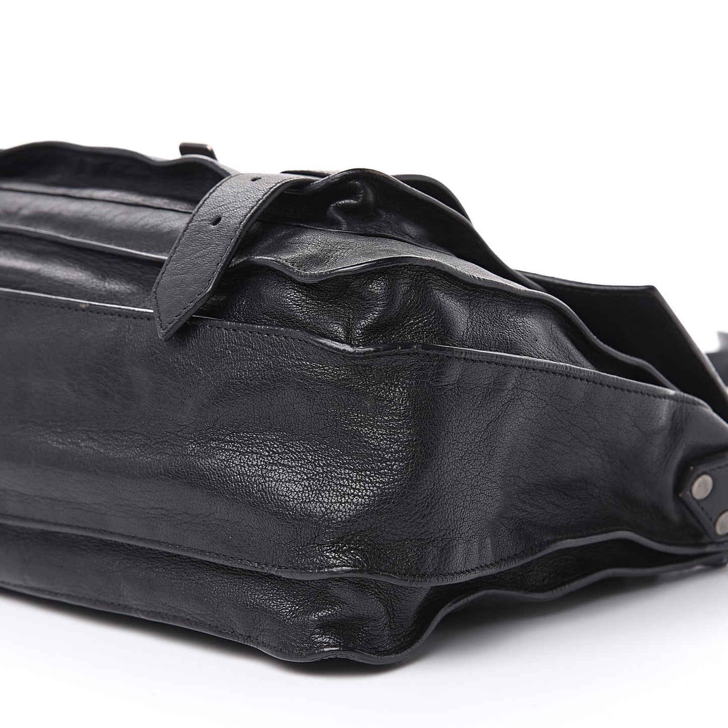 Lambskin Medium PS1 Satchel Black